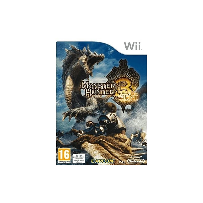 MONSTER HUNTER 3 PER NINTENDO WII NUOVO