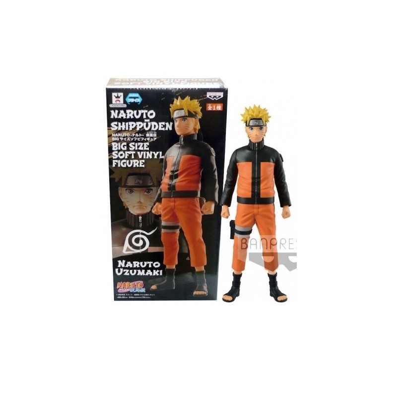 NARUTO SHIPPUDEN ACTION FIGURE BIG SIZE VYNIL DA 27 CM