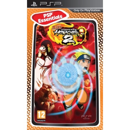 NARUTO ULTIMATE NINJA HEROES 2 PSP ESSENTIALS USATO