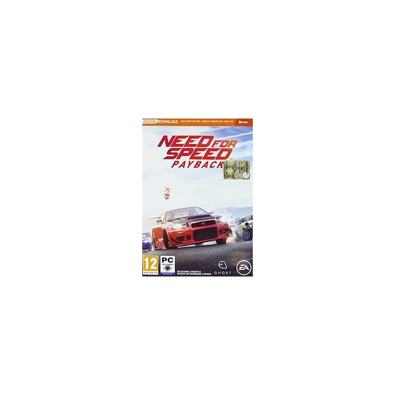 NEED FOR SPEED PAYBACK PER PC NUOVO