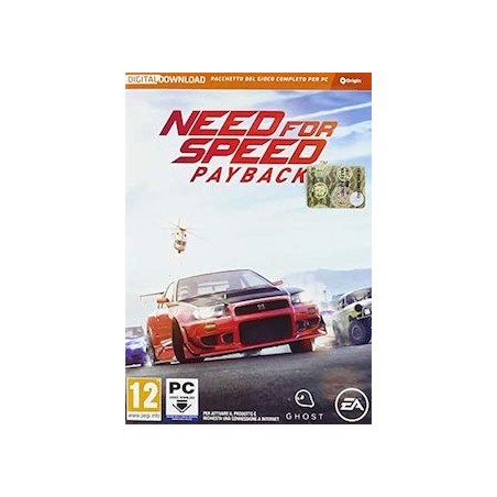 NEED FOR SPEED PAYBACK PER PC NUOVO