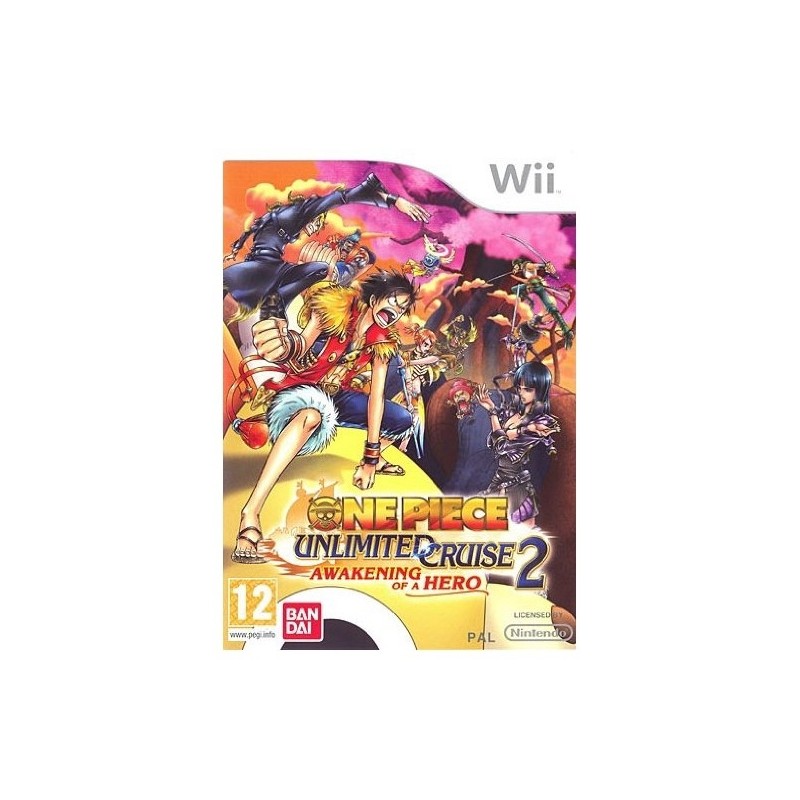 ONE PIECE UNLIMITED CRUISE 2 AWAKENING OF A HERO WII USATO