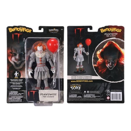 PENNYWISE CLOWN DI IT FIGURE DA 19 CM