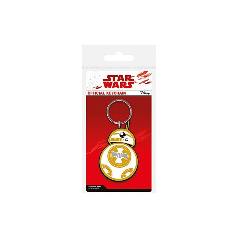 PORTACHIAVE LAST JEDI BB8 DI STAR WARS IN GOMMA