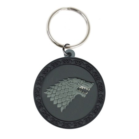 PORTACHIAVE LOGO STARK - IL TRONO DI SPADE IN GOMMA GAME OF THRONES