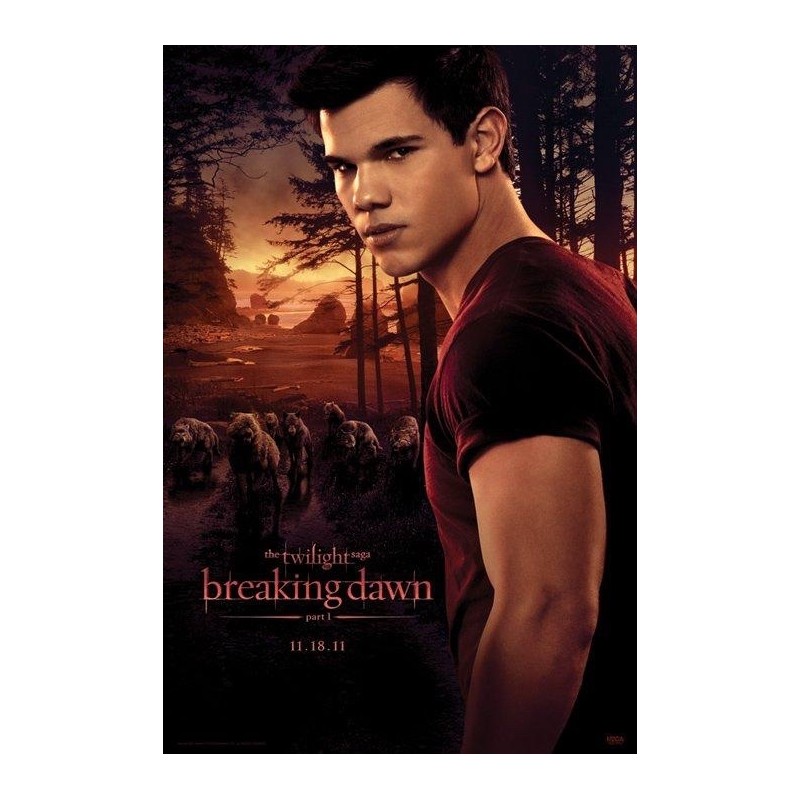 POSTER DI JACOB THE TWILIGHT SAGA BREAKING DAWN PARTE 1 61x91