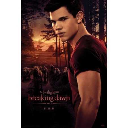 POSTER DI JACOB THE TWILIGHT SAGA BREAKING DAWN PARTE 1 61x91