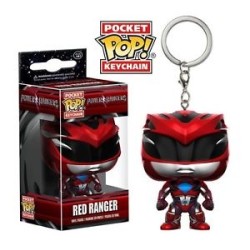 POWER RANGER ROSSO MINI POP POCKET PORTACHIAVE