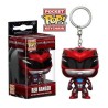 POWER RANGER ROSSO MINI POP POCKET PORTACHIAVE