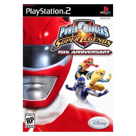 POWER RANGERS SUPER LEGENDS PER PS2 USATO