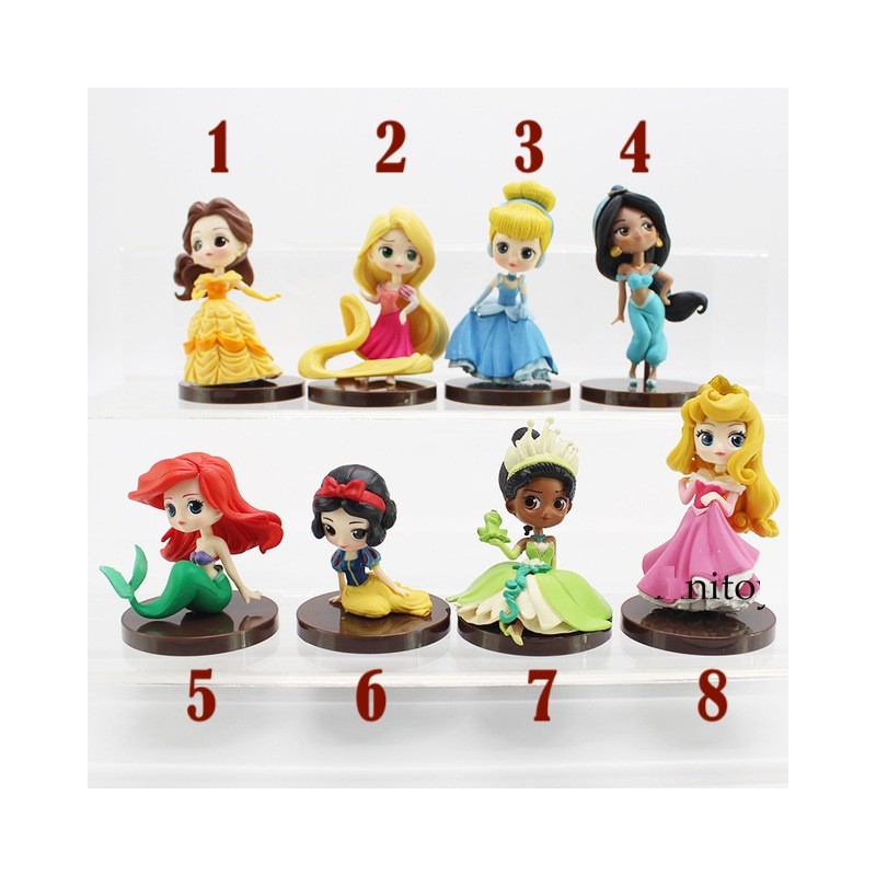 PRINCIPESSA DISNEY Q-POSKET A SCELTA - ACTION FIGURE DA 8 CM