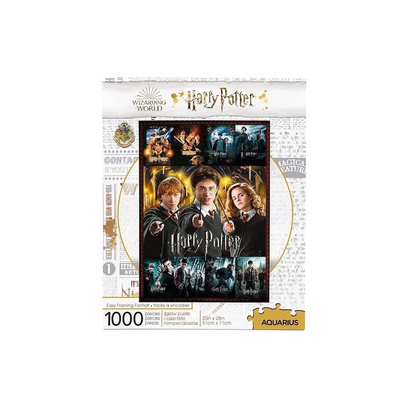 PUZZLE DI HARRY POTTER MOVIE COLLECTION DA 1000 PEZZI 51x71 CM