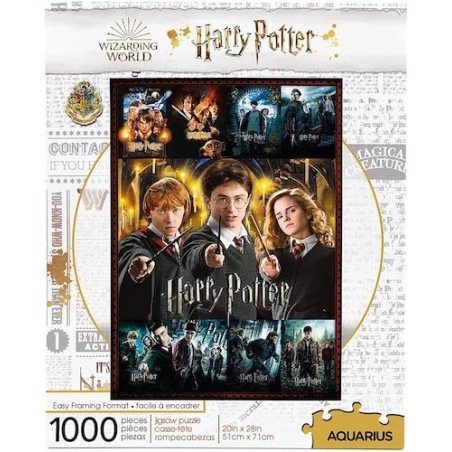 PUZZLE DI HARRY POTTER MOVIE COLLECTION DA 1000 PEZZI 51x71 CM