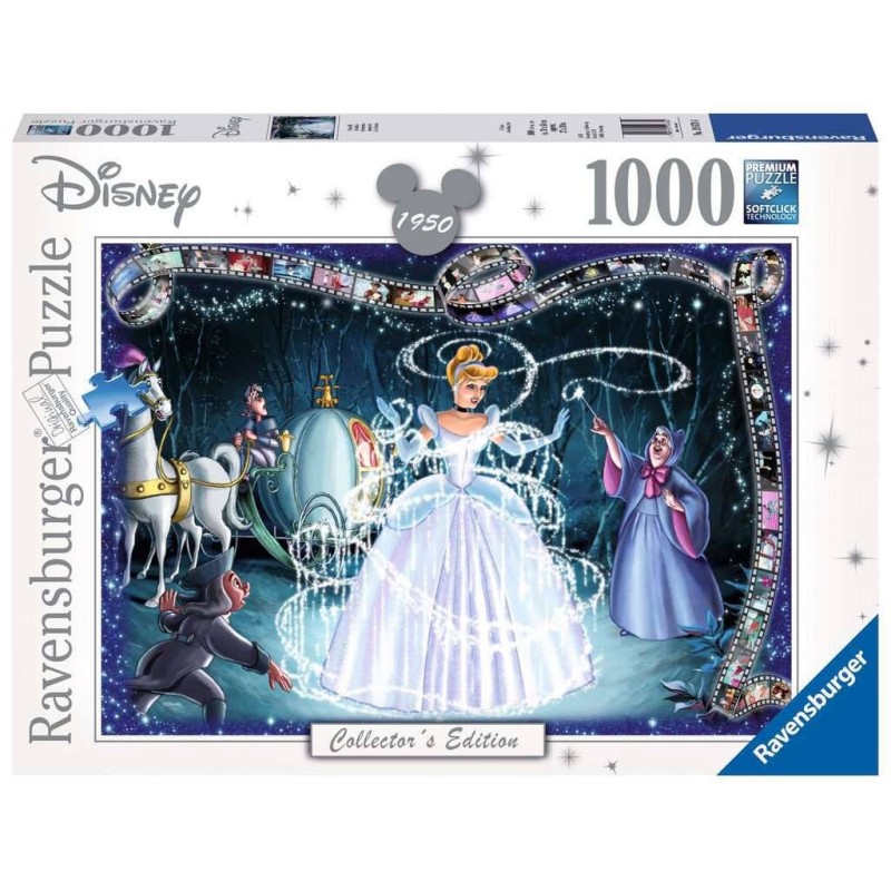 PUZZLE DISNEY CENERENTOLA 70X50CM 1000PZ