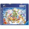 PUZZLE DISNEY DI NATALE 70X50CM 1000PZ