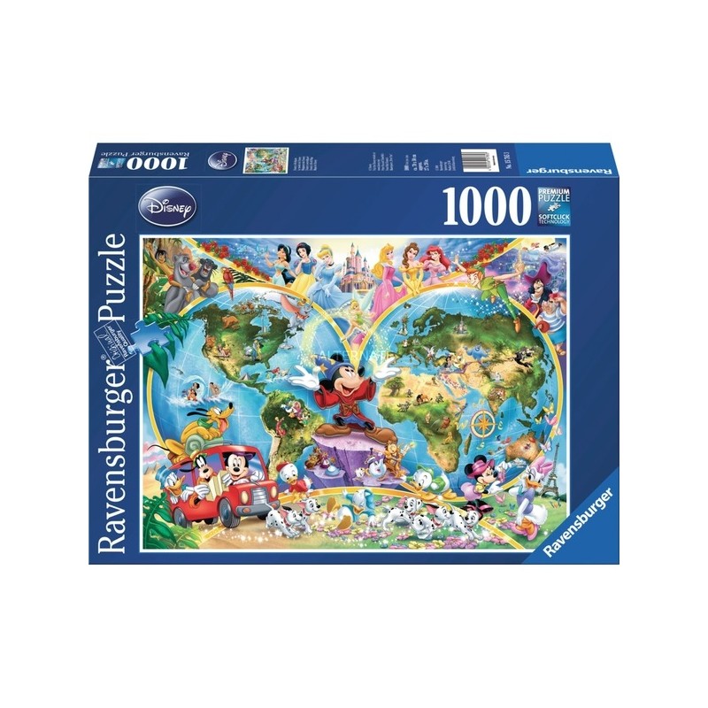 PUZZLE I CLASSICI DISNEY DA 1000 PEZZI RAVENSBURGER