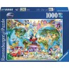 PUZZLE I CLASSICI DISNEY DA 1000 PEZZI RAVENSBURGER