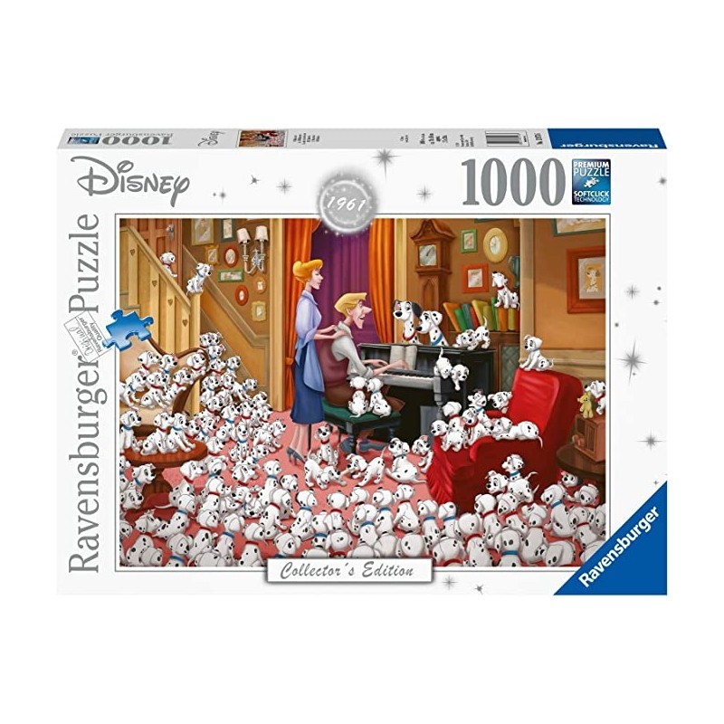 PUZZLE LA CARICA DEI 101 DISNEY 70x50 CM 1000PZ