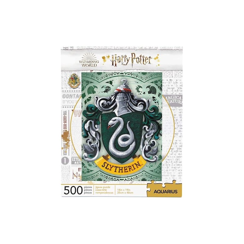 PUZZLE LOGO SERPEVERDE DI HARRY POTTER DA 35x48 CM