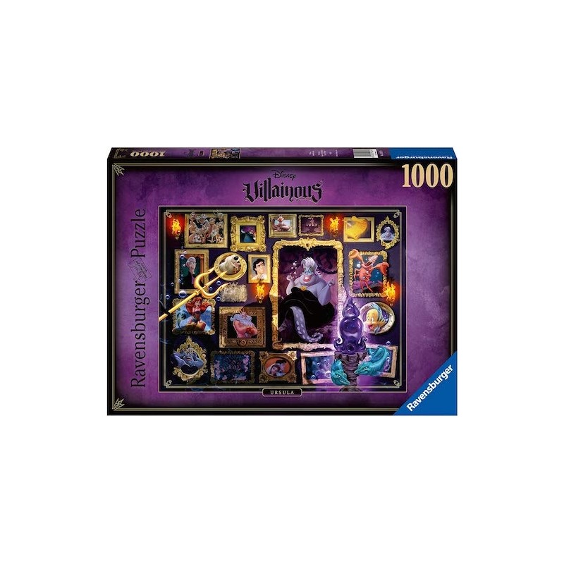 PUZZLE URSULA DISNEY VILLAINOUS 1000 PZ