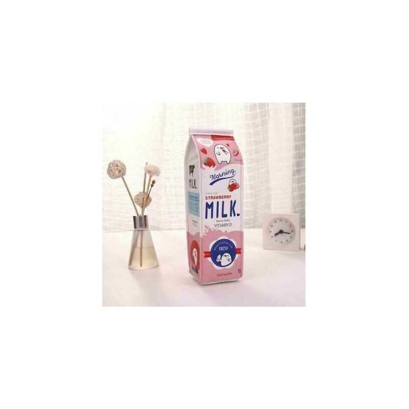 ASTUCCIO MILK STRAWBERRY CANCELLERIA PER LA SCUOLA