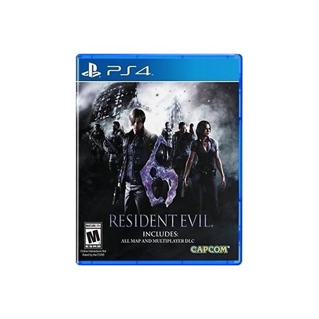 RESIDENT EVIL 6 HD REMASTERED PER PS4 NUOVO