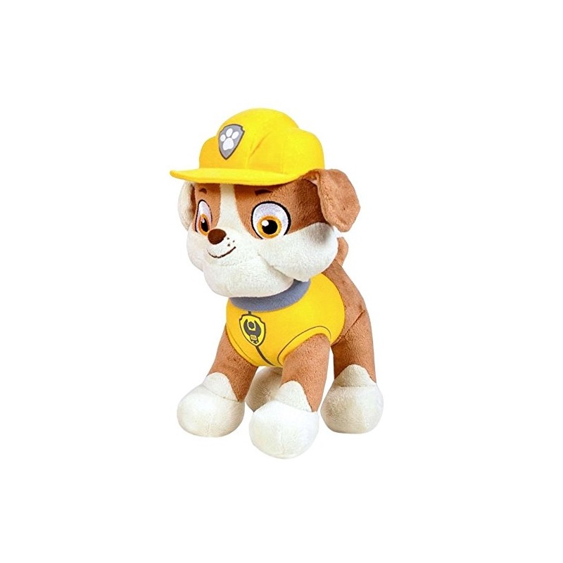 RUBBLE PELUCHE DI PAW PATROL 25 CM