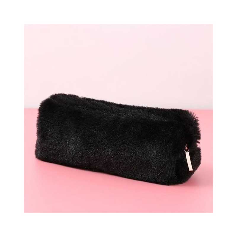 ASTUCCIO PELUCHE PELO MORBIDO NERO