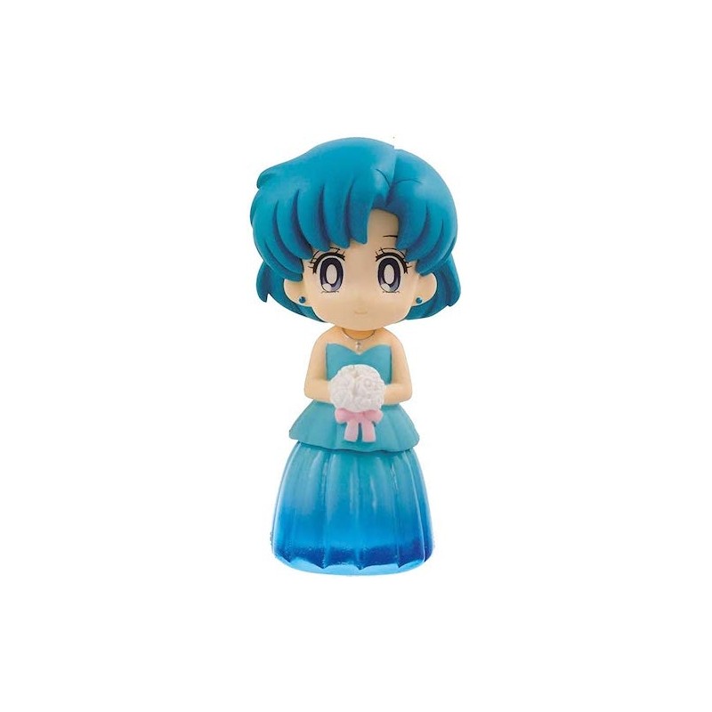 SAILOR MERCURY MINI FIGURE BANPRESTO DA 6 CM SPARKLE DRESS COLLECTION VOL. 1