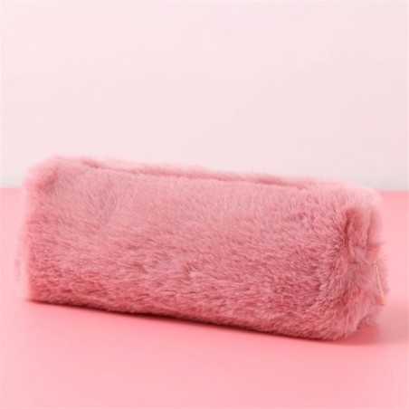 ASTUCCIO PELUCHE PELO MORBIDO ROSA SCURO