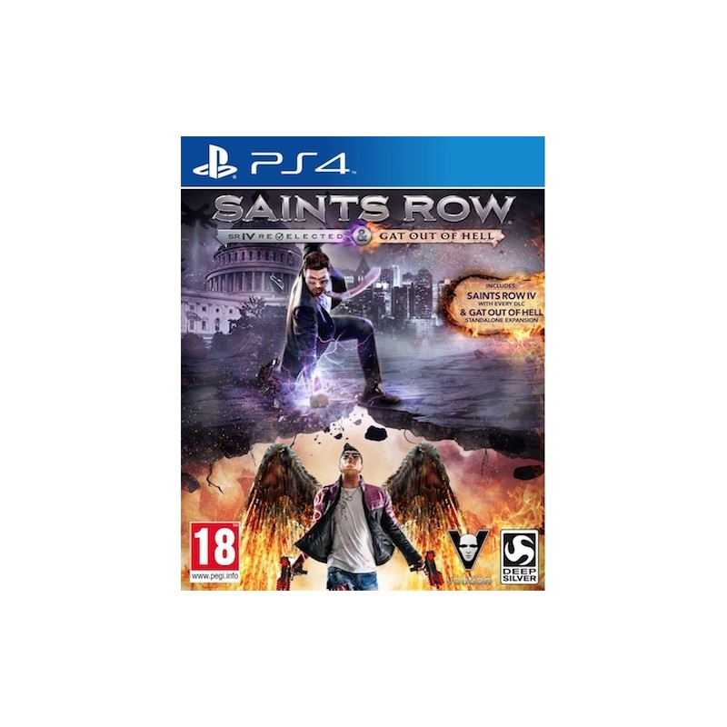 SAINTS ROW IV: RE-ELECTED & GAT OUT OF HELL PER PS4 USATO