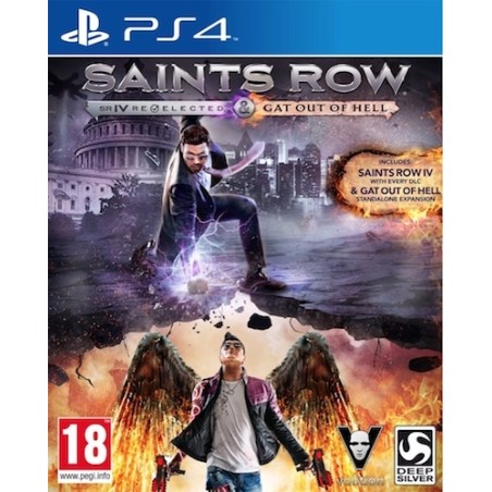 SAINTS ROW IV: RE-ELECTED & GAT OUT OF HELL PER PS4 USATO