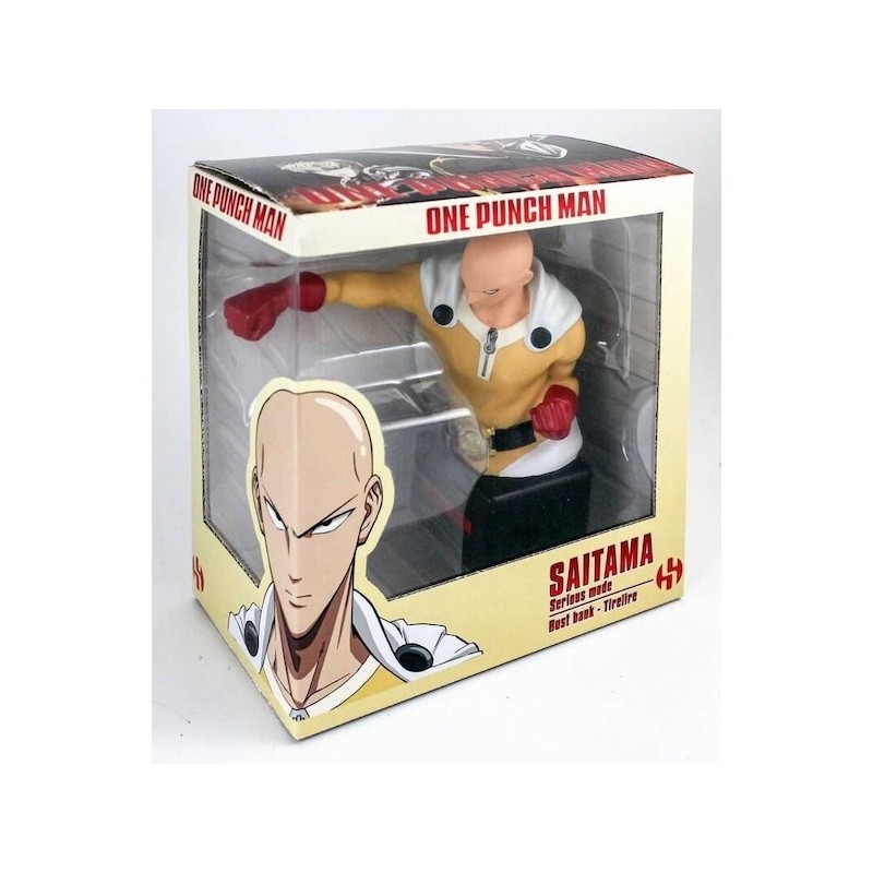 SAITAMA DI ONE PUNCH MAN BUSTO SALVADANAIO DA 20 CM