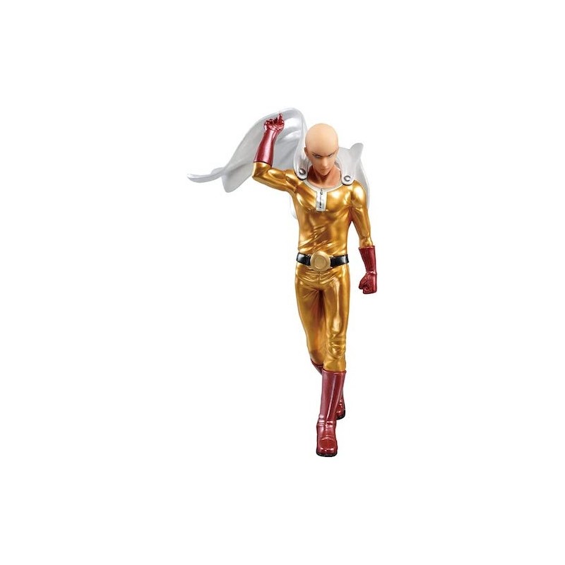 SAITAMA DI ONE PUNCH MAN METALLIC VERSION FIGURE DA 20 CM