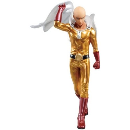 SAITAMA DI ONE PUNCH MAN METALLIC VERSION FIGURE DA 20 CM