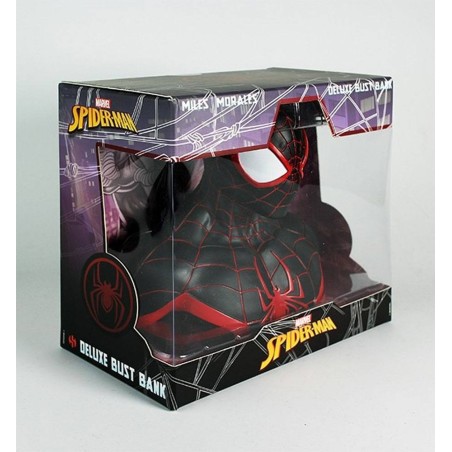 SALVADANAIO BUSTO DI SPIDER-MAN MILES MORALES 25CM