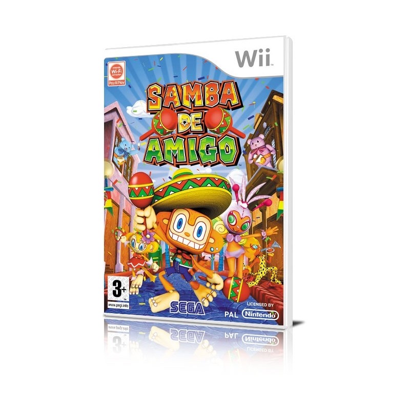 SAMBA DE AMIGO PER NINTENDO WII NUOVO