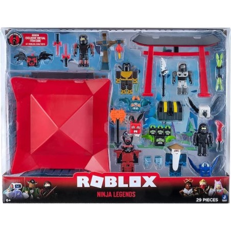 SET DELUXE DI ROBLOX NINJA PLAYSET DA 29 PEZZI