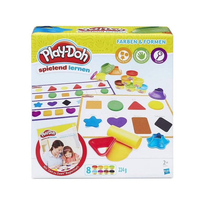 SET PLAY-DOH PER IMPARARE I OLORI TRAMITE 8 BARATTOLI DI PLASTILINA - CONFEZIONE TEDESCA