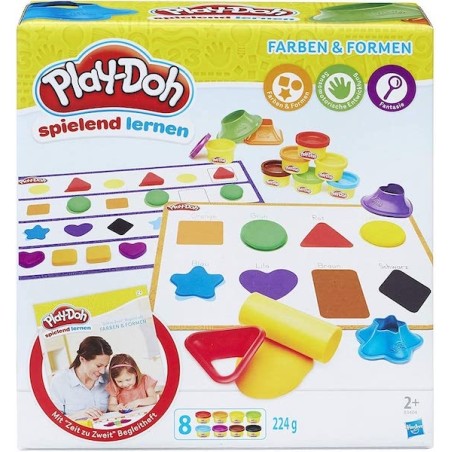 SET PLAY-DOH PER IMPARARE I OLORI TRAMITE 8 BARATTOLI DI PLASTILINA - CONFEZIONE TEDESCA