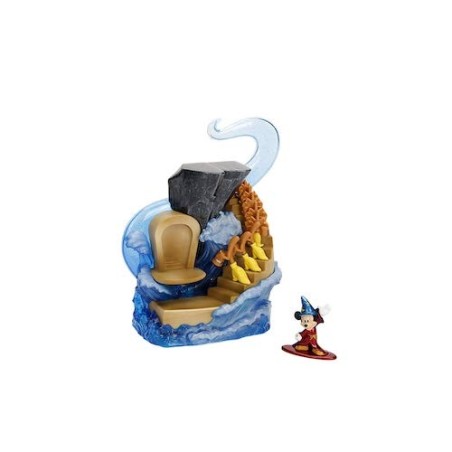 SET SCENA FANTASIA DISNEY TOPOLINO NANO FIGURE DA 20 CM