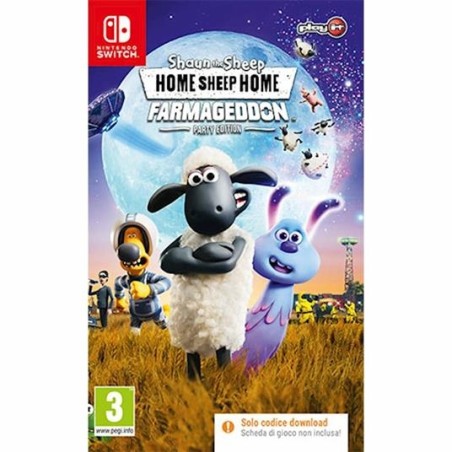 SHAUN THE SLEEP HOME SHEEP HOME FARMAGEDDON PER NINTENDO SWITCH NUOVO - CODICE PER DOWNLOAD DALLO STORE