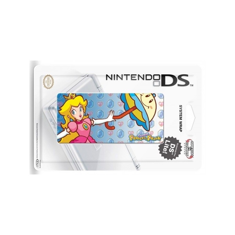 SKIN ADESIVA PEACH PRINCIPESSA SUPER MARIO PER NINTENDO DS LITE