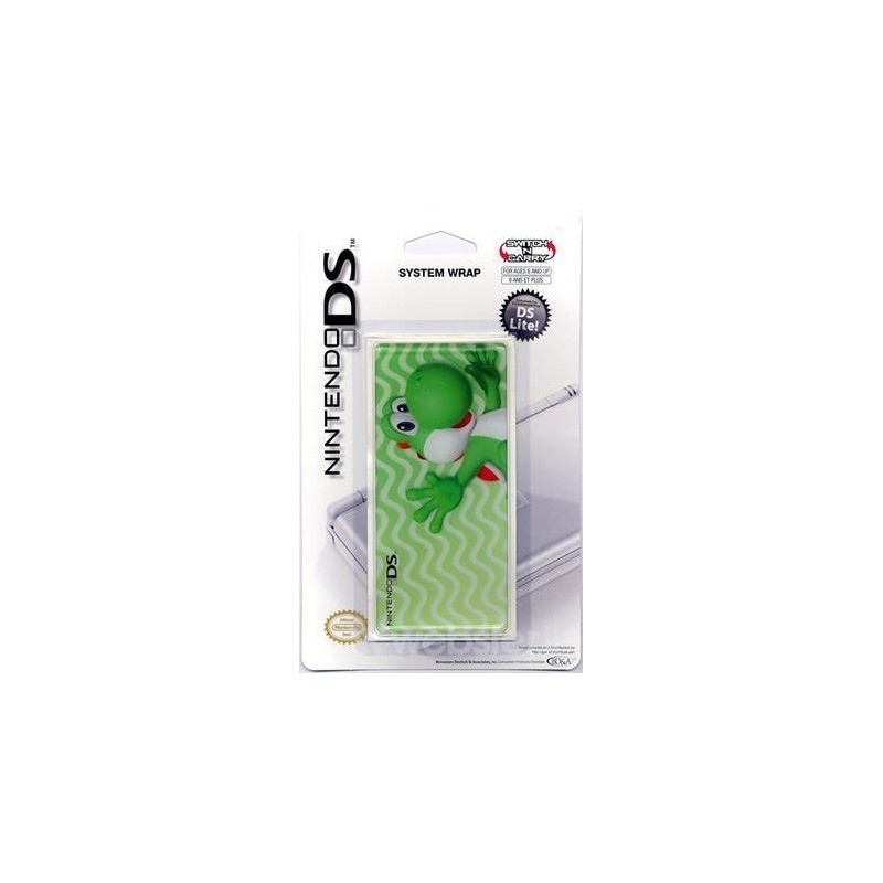 SKIN ADESIVA YOSHI DI SUPER MARIO PER NINTENDO DS LITE