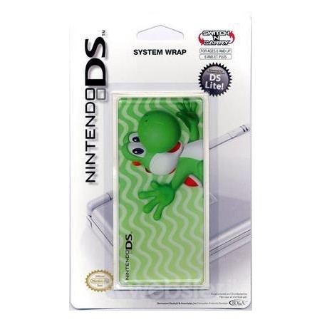 SKIN ADESIVA YOSHI DI SUPER MARIO PER NINTENDO DS LITE