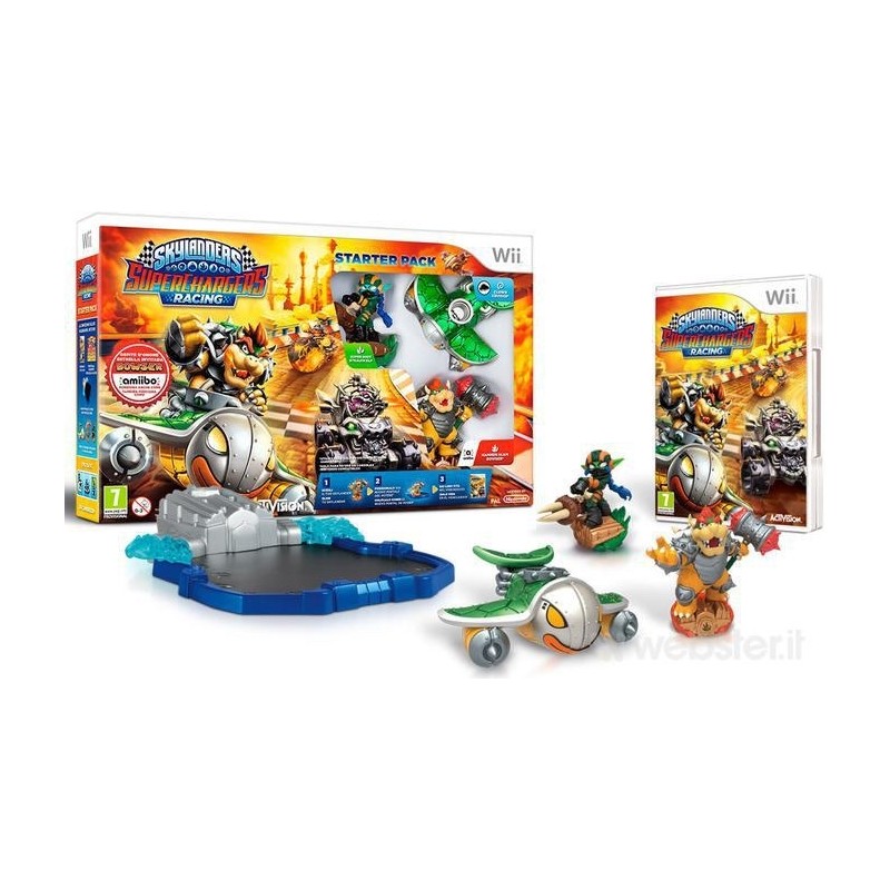 SKYLANDERS SUPERCHARGES RACING PER NINTENDO WII NUOVO