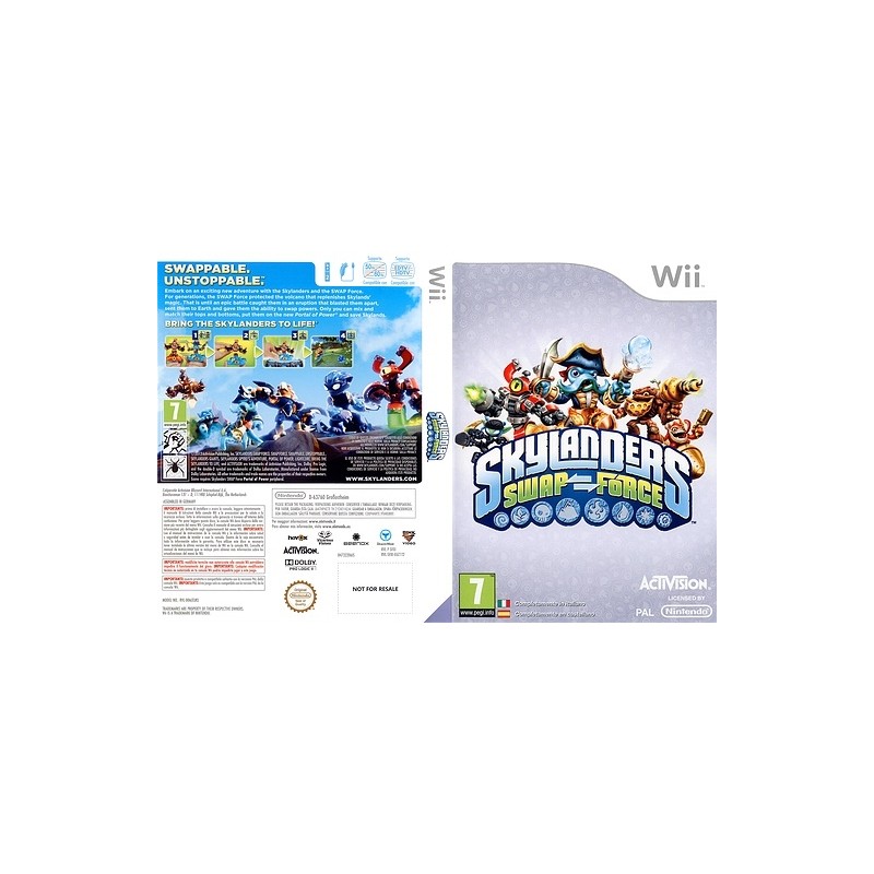 SKYLANDERS SWAP FORCE PER NINTENDO WII USATO