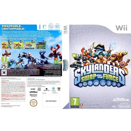 SKYLANDERS SWAP FORCE PER NINTENDO WII USATO