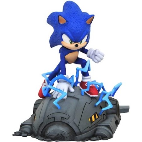 SONIC THE HEDGEHOG MOVIE GALLERY PVC STATUE SONIC FIGURE DA 13 CM