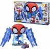 SPIDERMAN WEBQUARTIER SET DA GIOCO QUARTIERE GENERALE DI SPIDEY HASBRO CON LUCI E SUONI